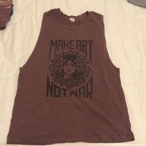Obey “Make Art Not War” Tank
